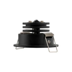 SLC MiniOne Tilt Lámpara empotrable LED negra 2.700 K