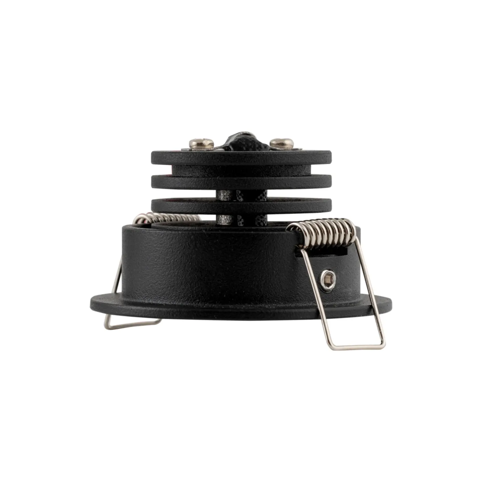 SLC MiniOne Tilt Lámpara empotrable LED negra 3.000 K