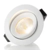 SLC One 360° Lámpara empotrable LED blanca 2.700K