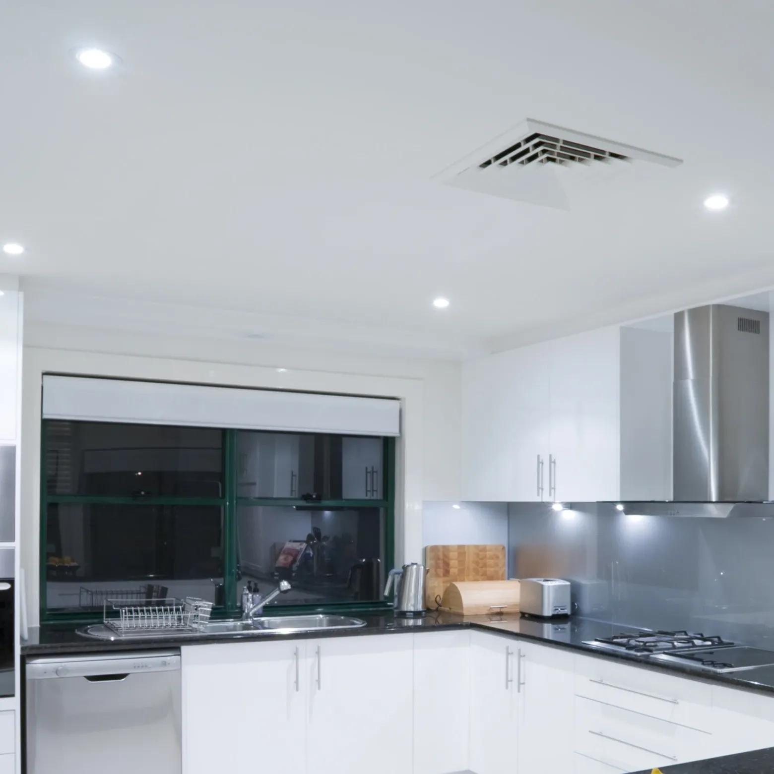 SLC One 360° Lámpara LED empotrable Dime LED blanca