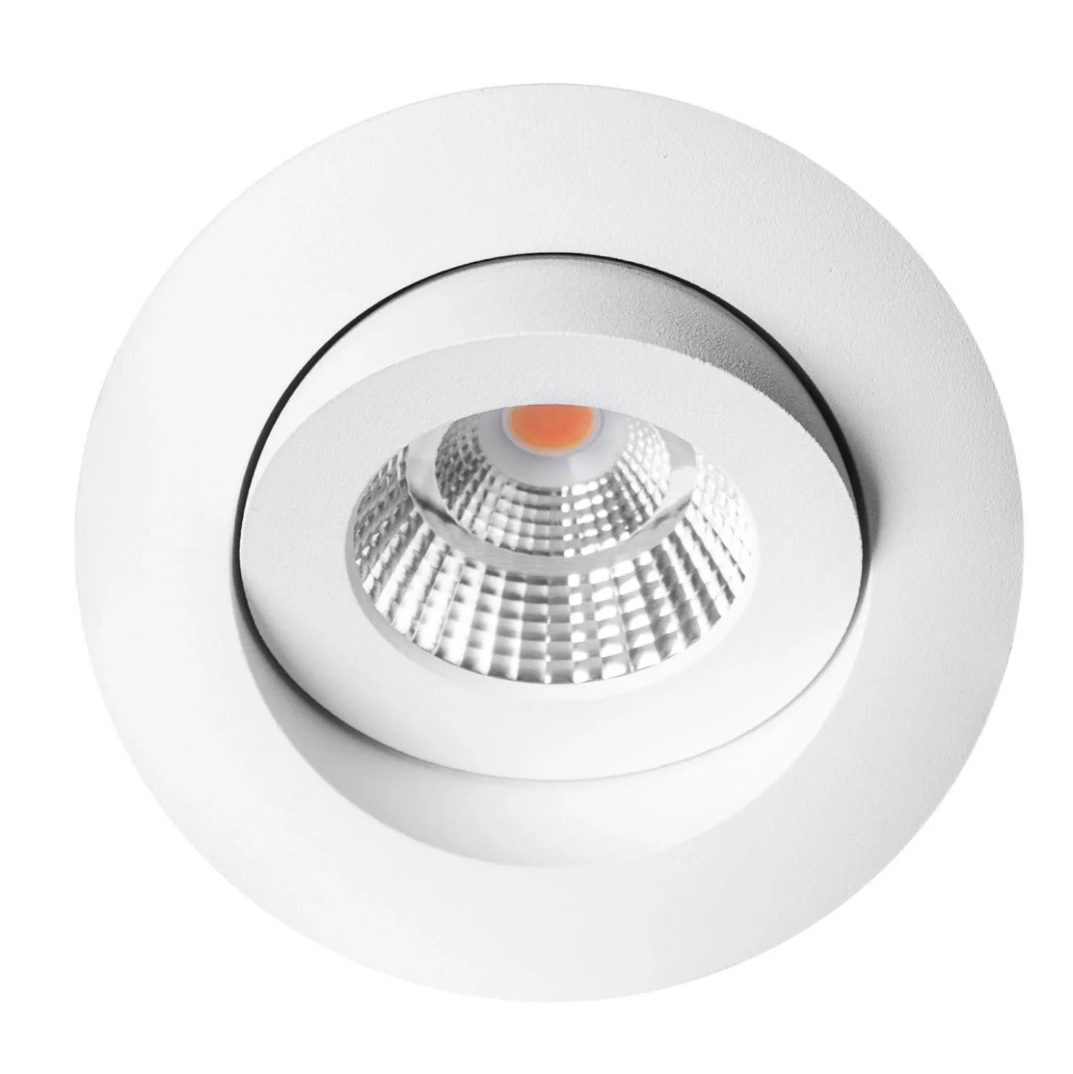 SLC One 360° Lámpara LED empotrable Dime LED blanca