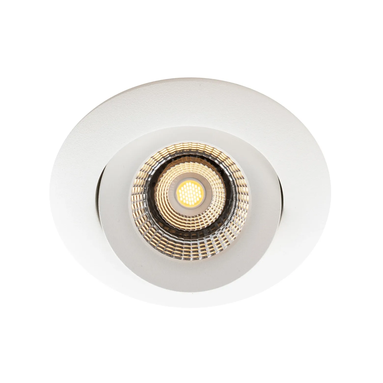 SLC One 360° Lámpara LED empotrable Dime LED blanca