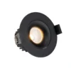 SLC OnePro LED downlight empotrable negro 4.000 K