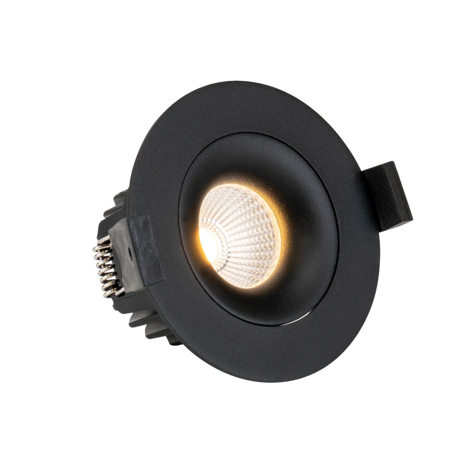 SLC OnePro LED downlight empotrable negro 4.000 K