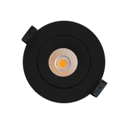 SLC OnePro LED downlight empotrable negro 4.000 K
