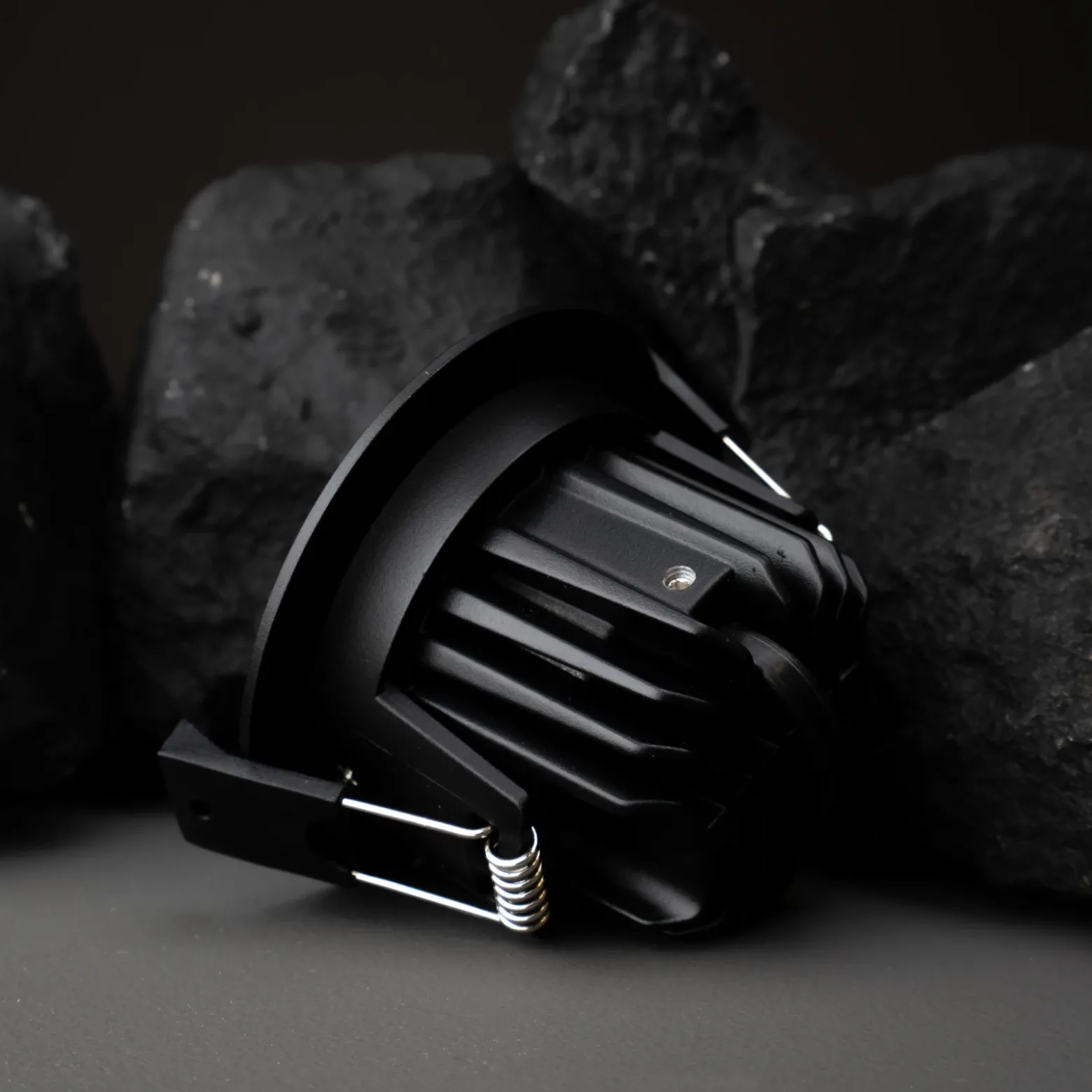 SLC OnePro LED downlight empotrable negro 4.000 K