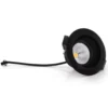 SLC One Soft Foco empotrable LED negro 3.000K