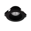 SLC One Soft LED foco empotrable Dime LED negro