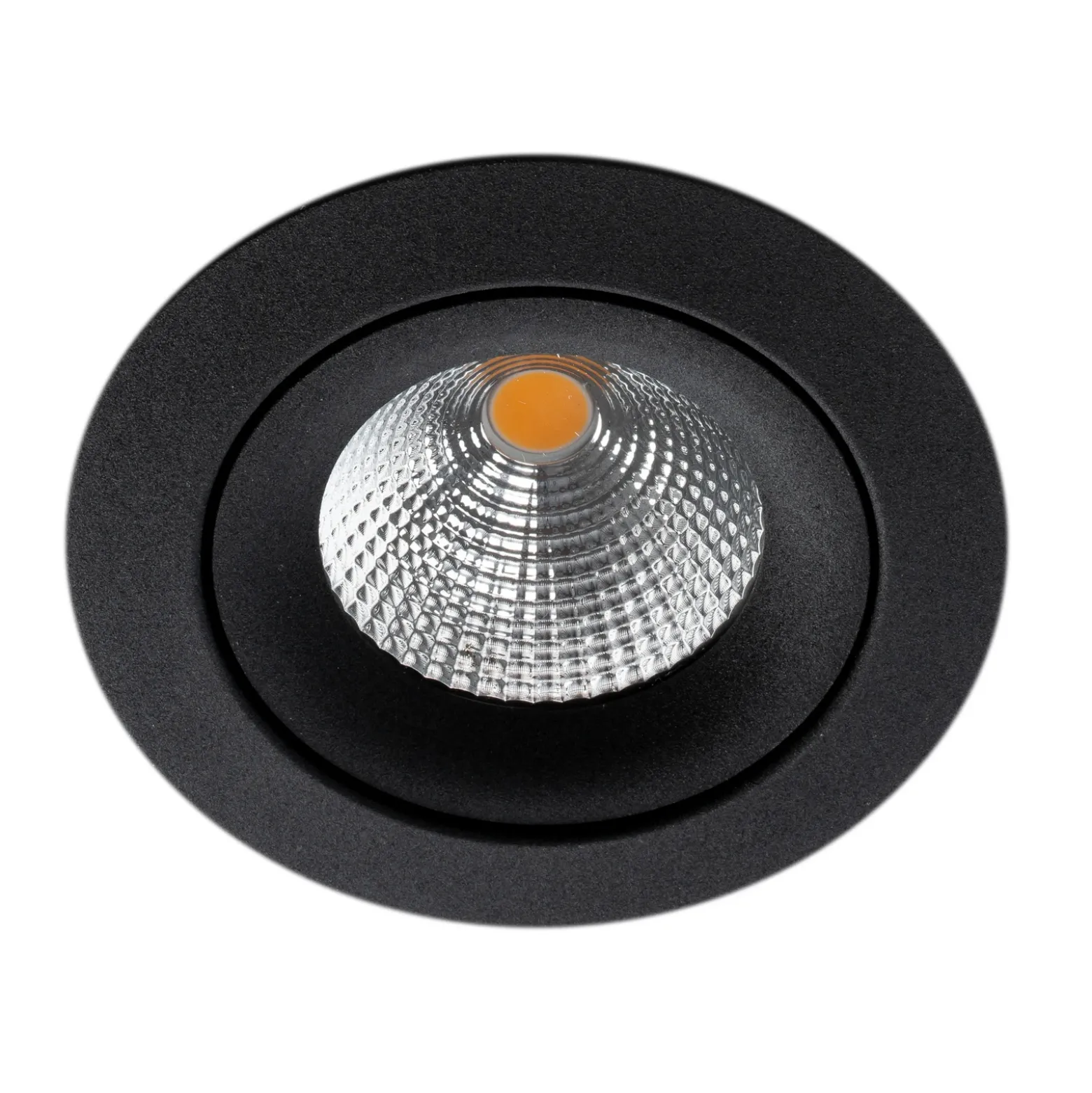SLC One 360° SunLike empotrada LED negro 927