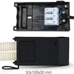 SLC One 360° SunLike empotrada LED negro 930