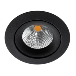 SLC One 360° SunLike empotrada LED negro 930