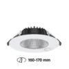 SLC Shift downlight LED Ø 18cm blanco con sensor