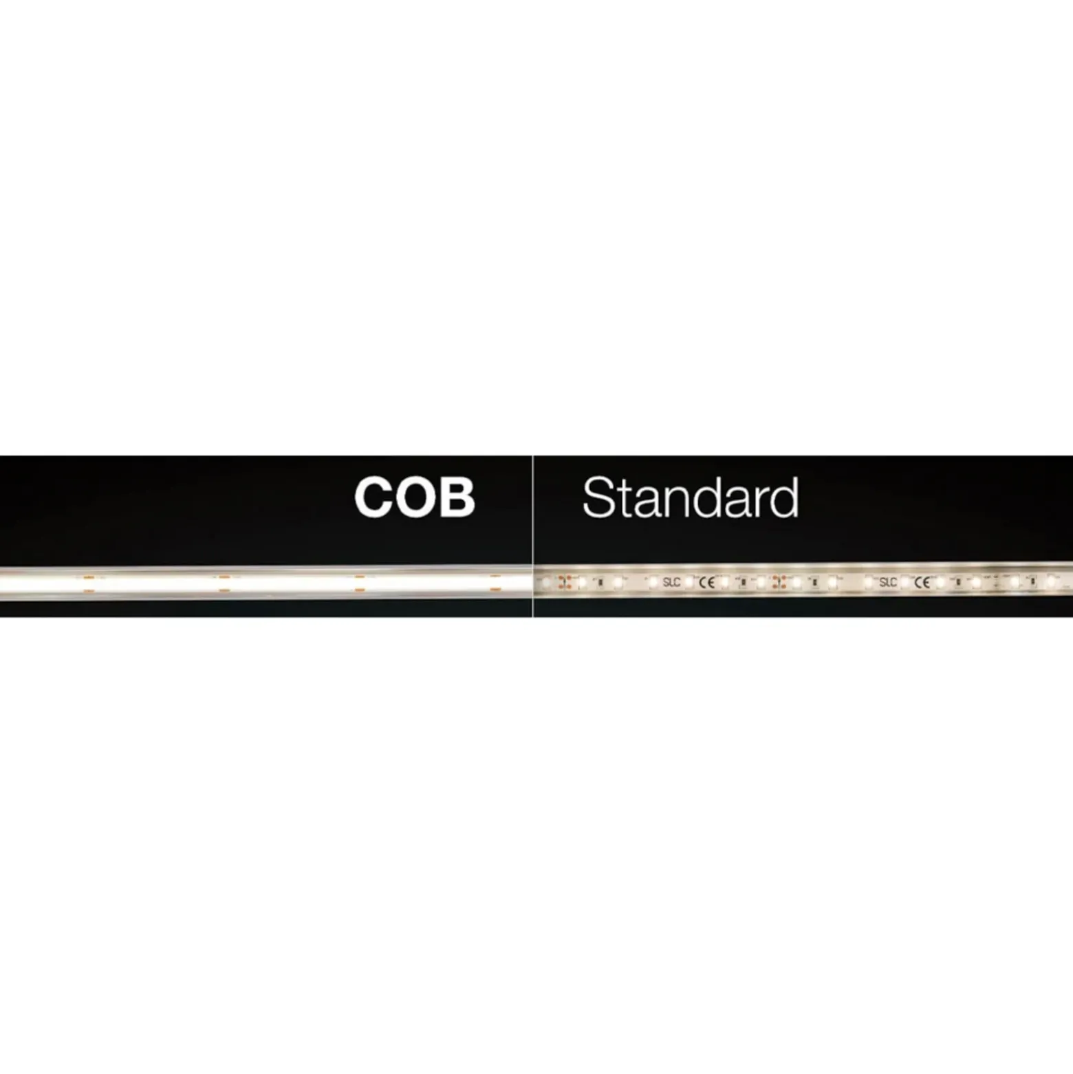 SLC Tira LED 5m con LEDs COB IP54 CRI 90 4.000K