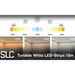 SLC tira LED Tunable Blanco 827-865 10m 125W IP20