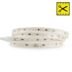 SLC tira LED 230V set completo IP65 5m, 4.000K