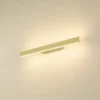 SLV aplique LED para baño One Linear, 52 cm, color latón