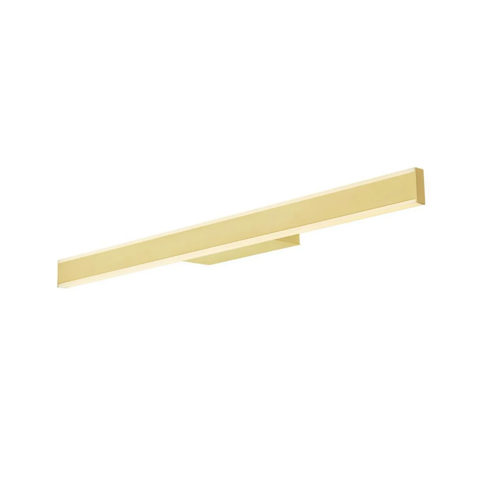 SLV aplique LED para baño One Linear, 70 cm, color latón