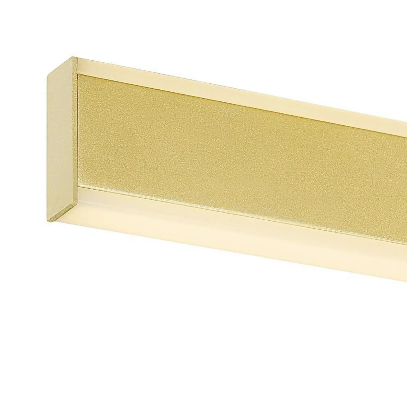 SLV aplique LED para baño One Linear, 70 cm, color latón