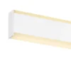 SLV Aplique LED para baño One Linear, 70 cm, blanco, metal, CCT