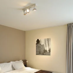 SLV Asto 3 luces downlight de techo con anillo decorativo
