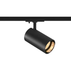 SLV Asto Tube foco GU10 riel monofásico negro