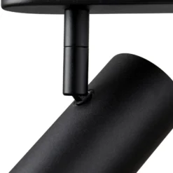 SLV Downlight LED Noblo, 3.000 K, negro, longitud 40 cm