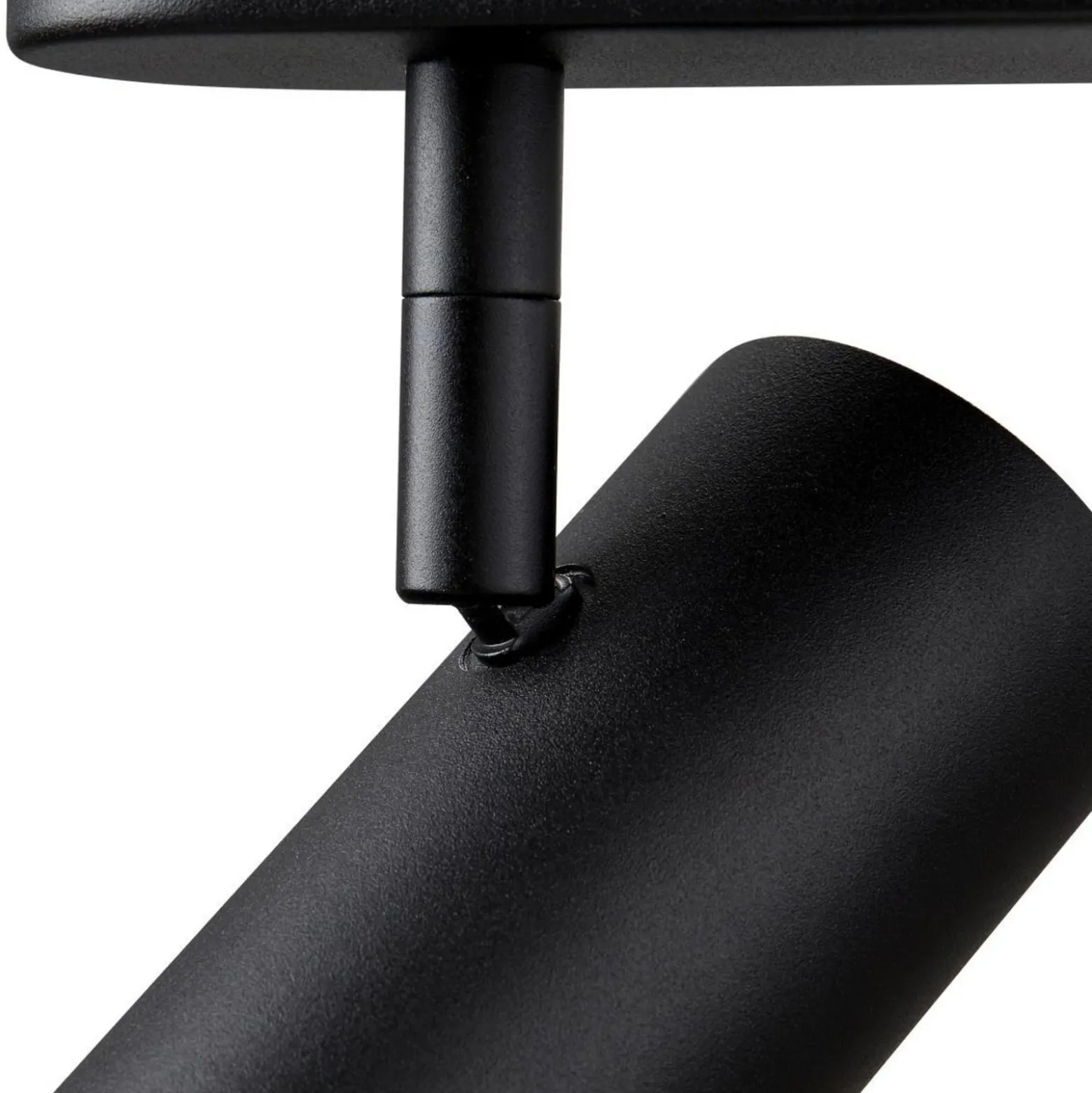 SLV Downlight LED Noblo, 2.700 K, negro, longitud 40 cm
