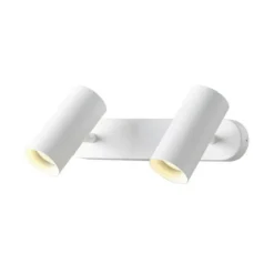 SLV Downlight LED Noblo, longitud 24 cm, metal, 2 luces.