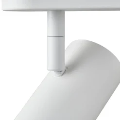 SLV Downlight LED Noblo, longitud 24 cm, metal, 2 luces.