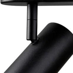 SLV Downlight LED Noblo, negro, atenuable a cálido, 40 cm