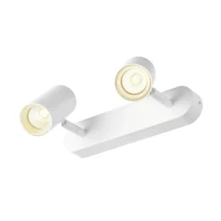 SLV Downlight Noblo, blanco, atenuable a cálido, longitud 24 cm