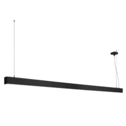 SLV Glenos Lámpara colgante LED 205 cm negro