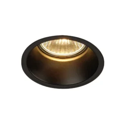 SLV Horn foco empotrable GU10, negro mate