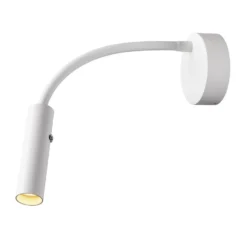 SLV Karpo Goose aplique de pared LED, atenuable, blanco