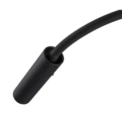 SLV Karpo Goose aplique de pared LED, atenuable, negro