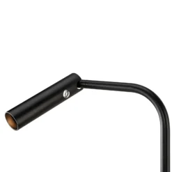 SLV Karpo Lámpara de pie LED, con atenuador, negra