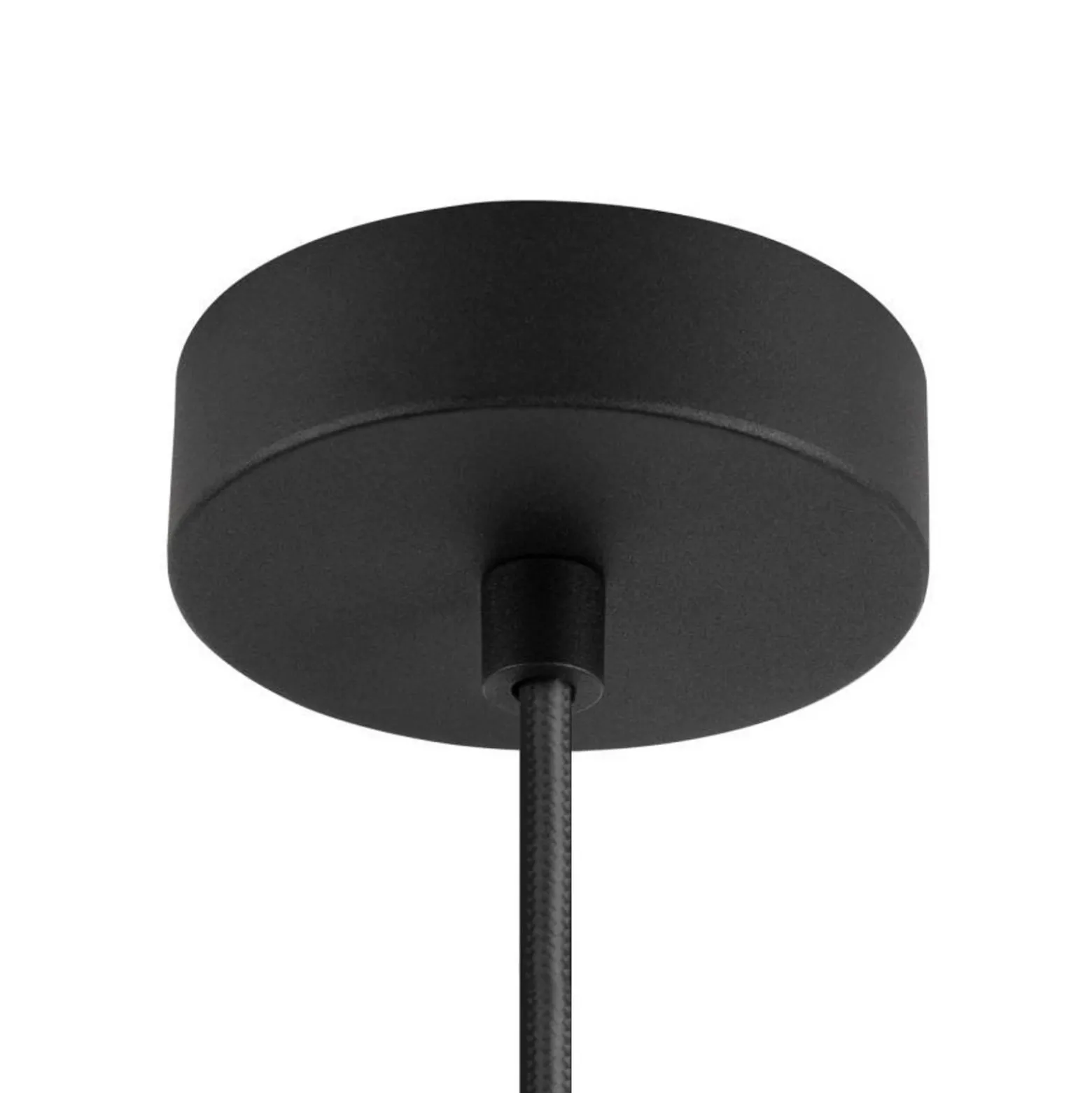 SLV Lámpara colgante Light Eye 90, negro, Ø 9 cm, metal