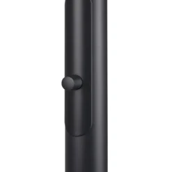 SLV Lámpara de pie LED One Bow FL, negro/latón, acero