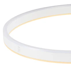 SLV Lámpara de pie LED One Bow FL, blanca, acero, altura 232 cm, CCT