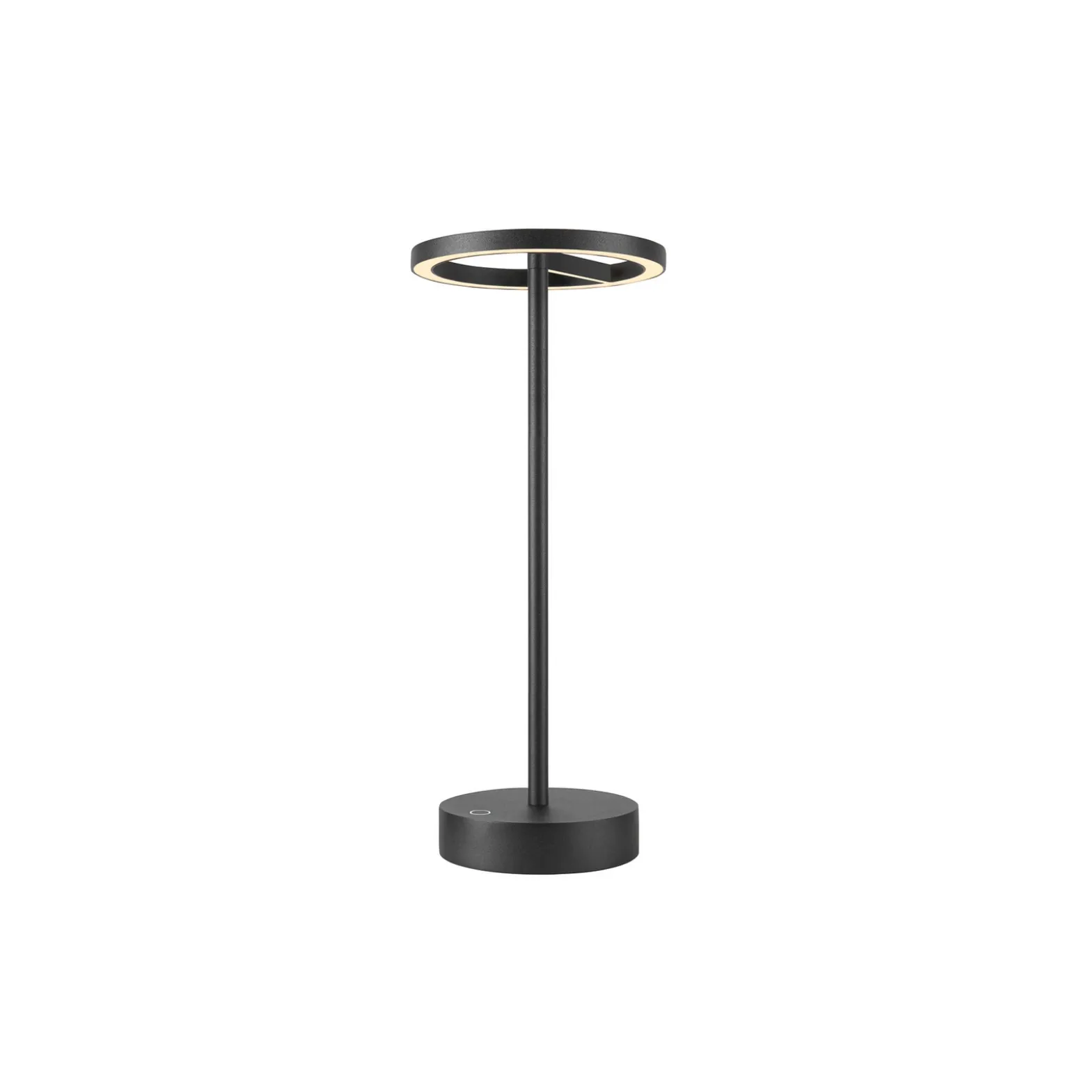 SLV Lámpara LED recargable Vinolina One, negra, 2.700 K, altura 33 cm