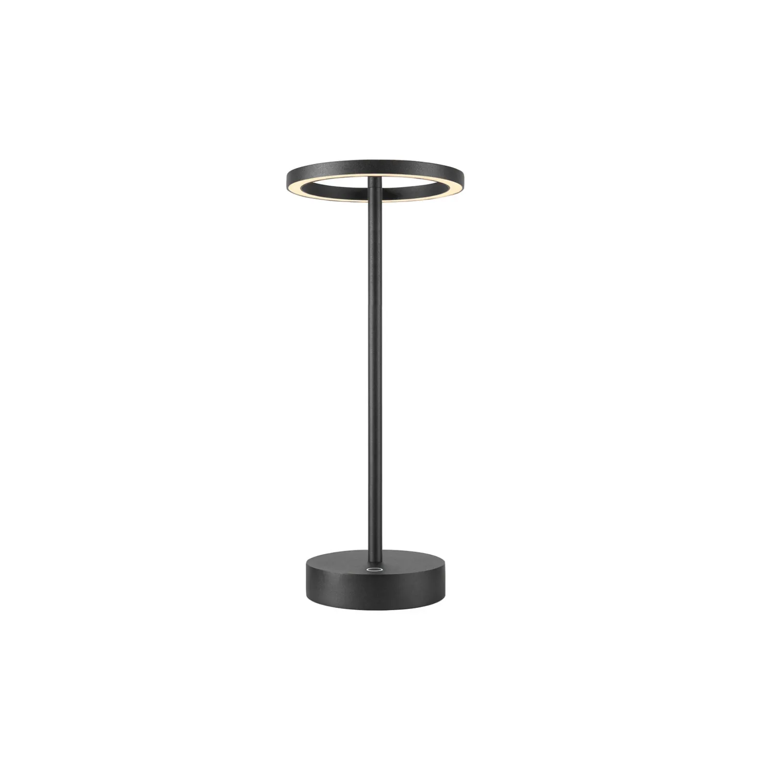 SLV Lámpara LED recargable Vinolina One, negra, 2.700 K, altura 33 cm