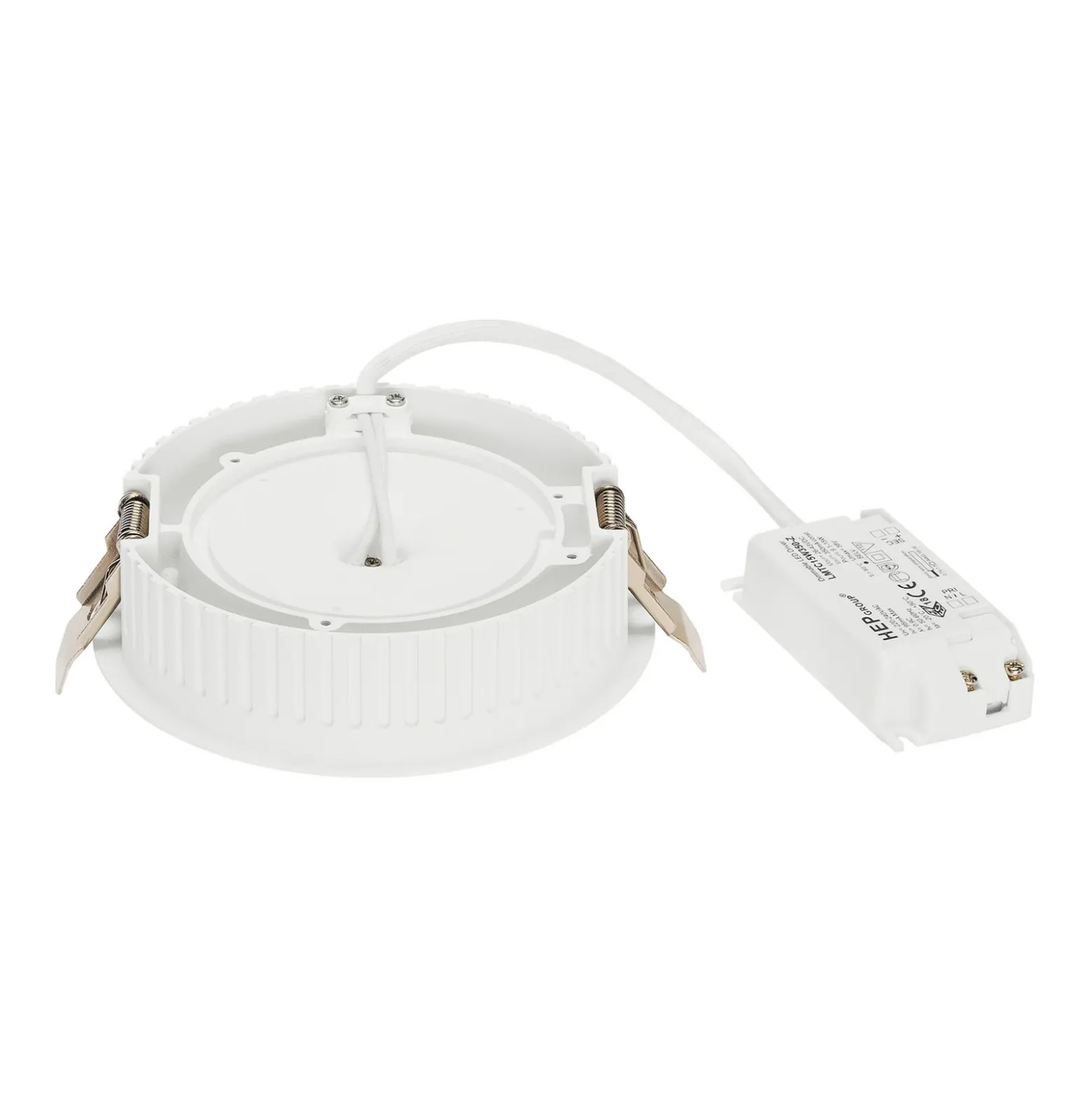 SLV Occuldas 14 lámpara empotrable LED, blanco, aluminio, Ø 14 cm