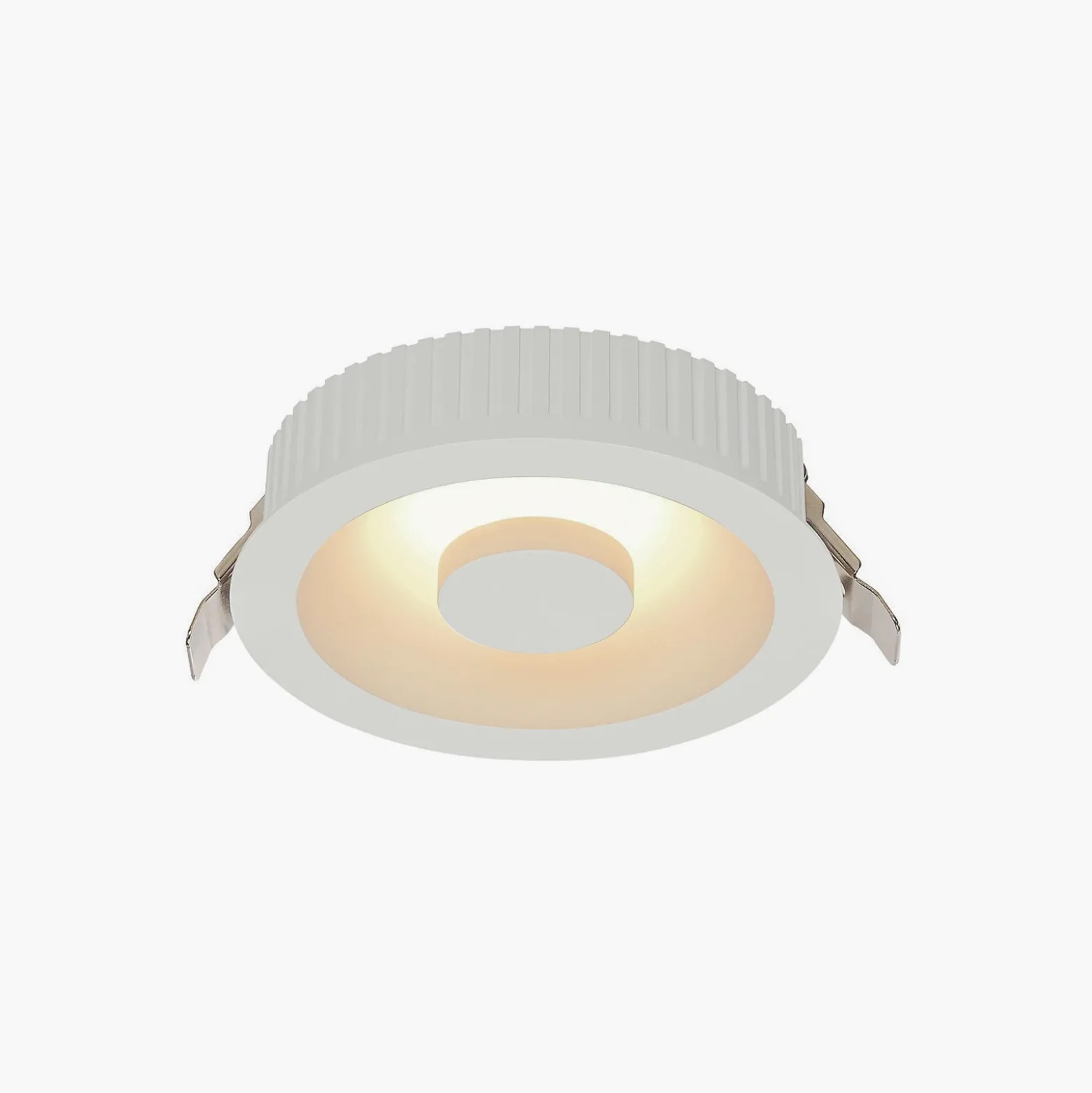 SLV Occuldas 14 lámpara empotrable LED, blanco, aluminio, Ø 14 cm