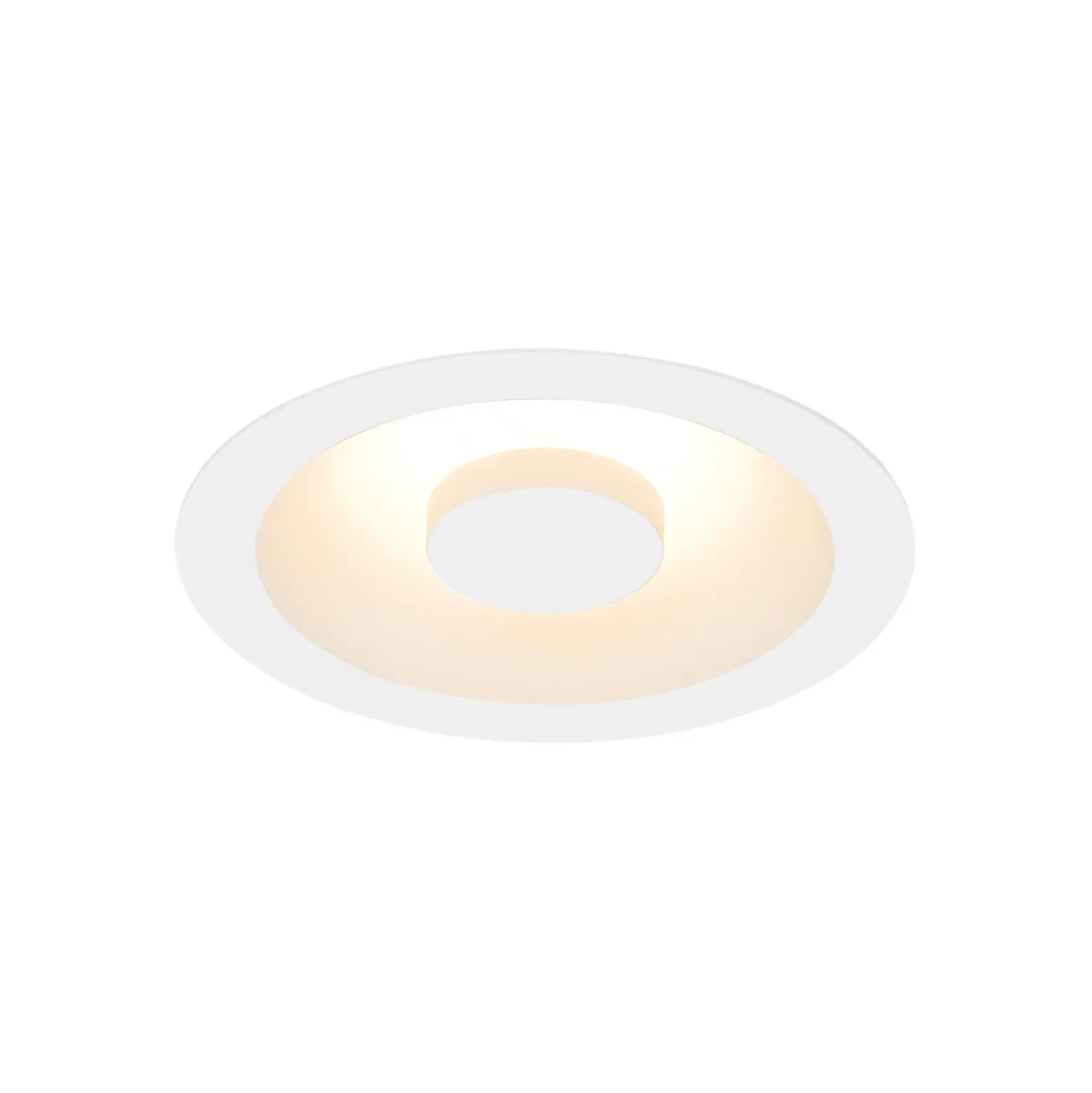 SLV Occuldas 14 lámpara empotrable LED, blanco, aluminio, Ø 14 cm