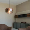 SLV Pantilo 28 lámpara colgante, Ø 28 cm, cobre
