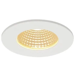 SLV Patta-I Lámpara empotrable LED, redonda, blanco mate