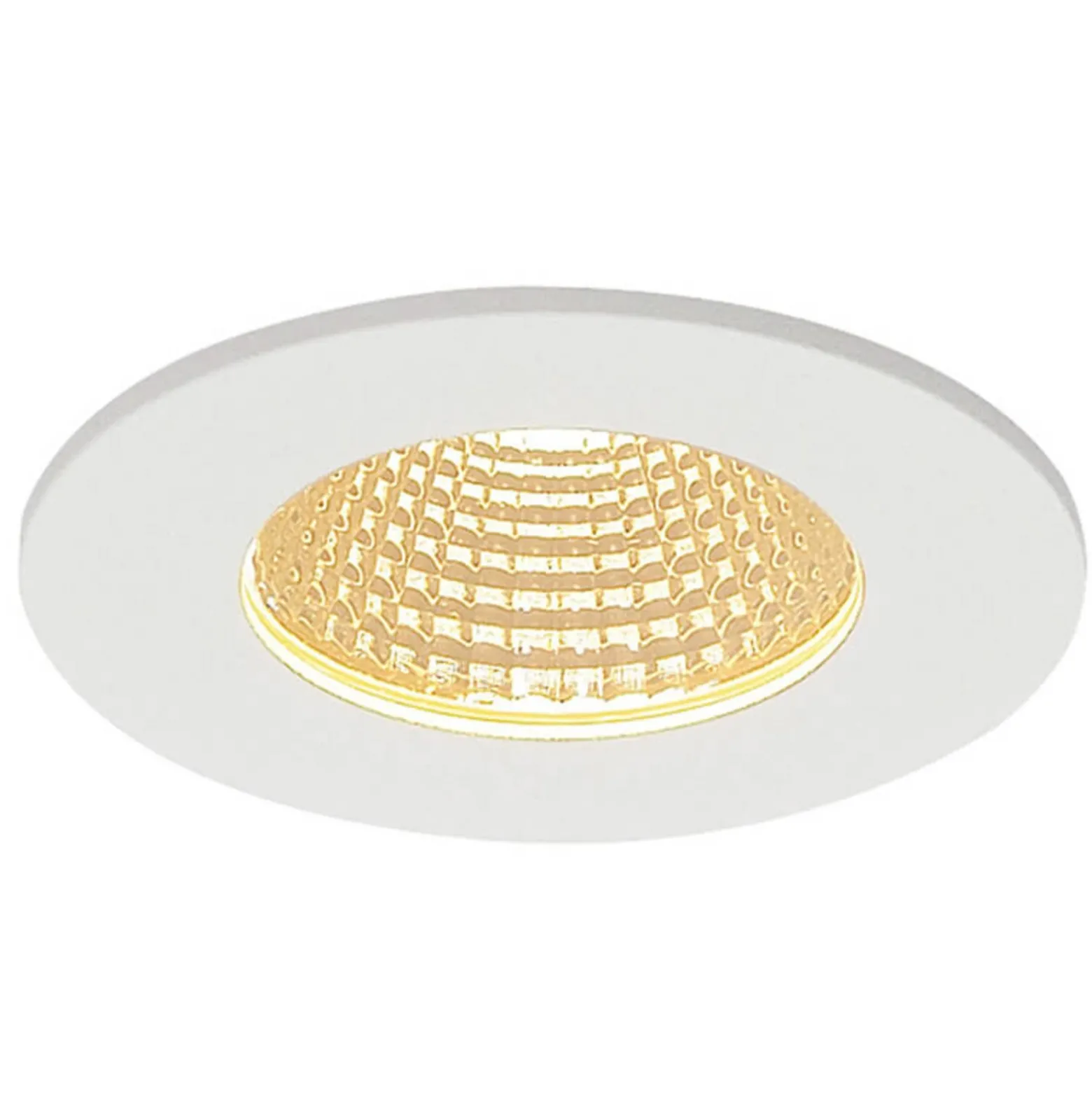 SLV Patta-I Lámpara empotrable LED, redonda, blanco mate