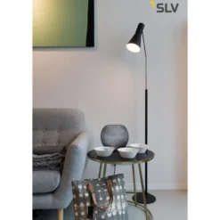 SLV Phelia lámpara de pie negra
