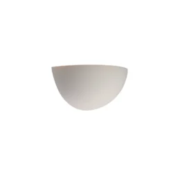 SLV Plastra 101 aplique de pared, blanco, escayola, ancho 14 cm