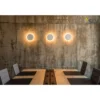 SLV Plastra Aplique de pared LED de escayola, redondo